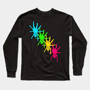 Venezuelan Sun Tiger (Psalmopoeus irminia)  rainbow Long Sleeve T-Shirt